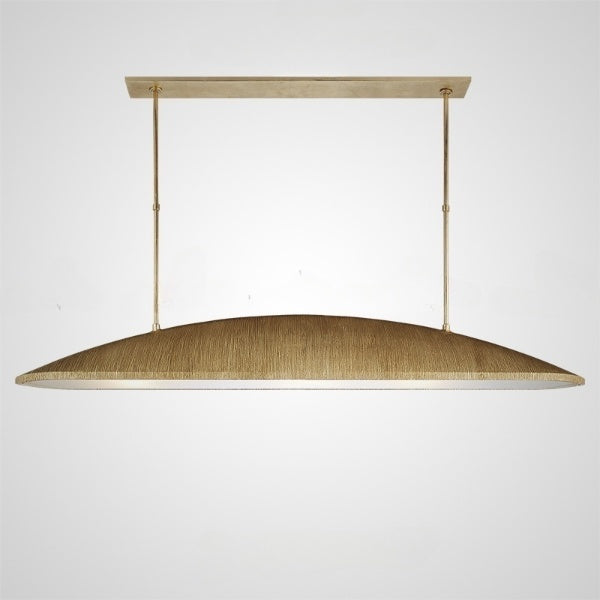 GLADE CH Linear Chandelier by Lampadom - angle view
