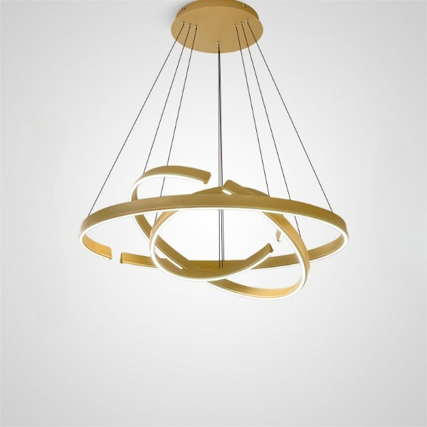 VEIKKO Ring Chandelier by Lampadom - view 23