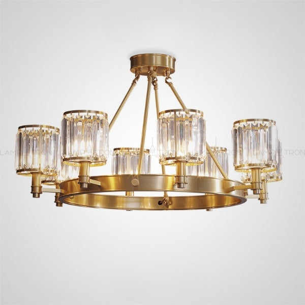 AIRIN Ring Chandelier by Lampadom - angle view