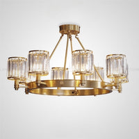 AIRIN Ring Chandelier by Lampadom - angle view
