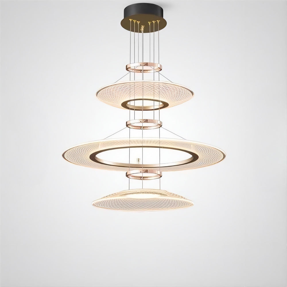 ISTRAL Ring Chandelier by Lampadom - ambient shot