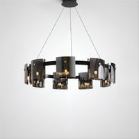 JANICE Ring Chandelier by Lampadom - close-up