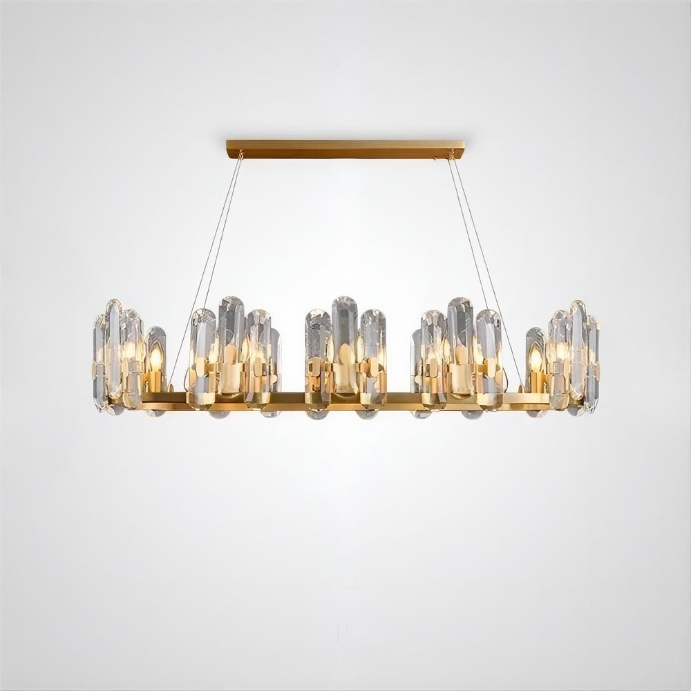 WALLACE Linear Chandelier by Lampadom - detail view