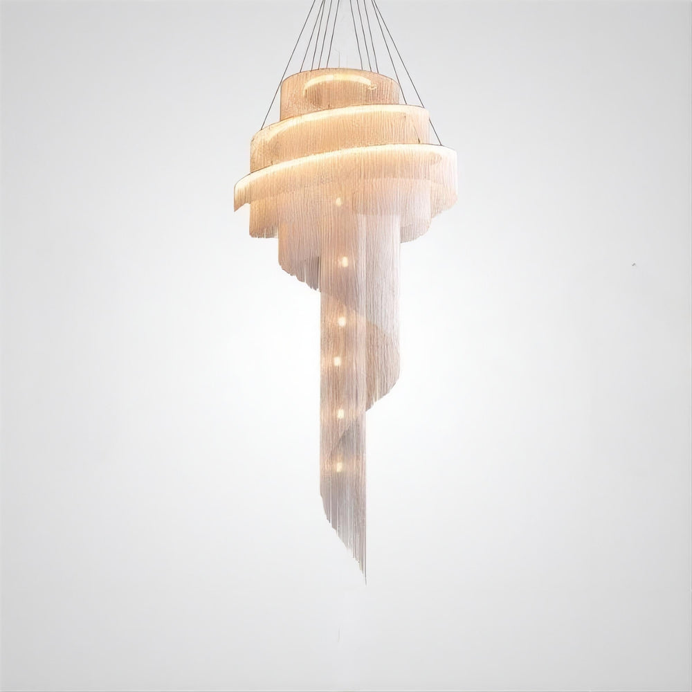 CONCORDIA GOLD Chandelier by Lampadom - close-up