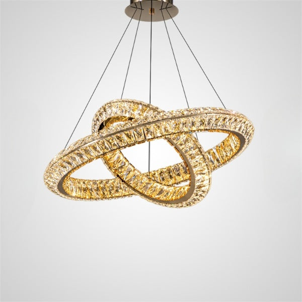 KAISER Ring Chandelier by Lampadom - top view