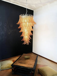 SOLEILA Chandelier by Lampadom - scale reference