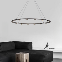TORRES Ring Chandelier by Lampadom - ambient shot