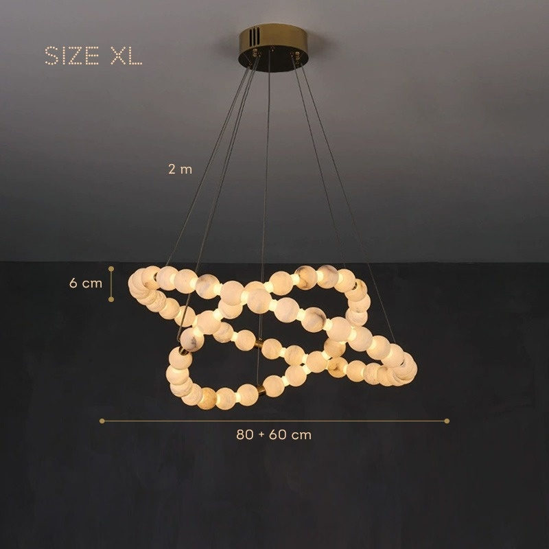 BJORN Chandelier by Lampadom - top view