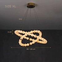 BJORN Chandelier by Lampadom - top view