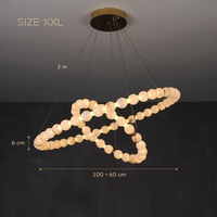 BJORN Chandelier by Lampadom - angle view