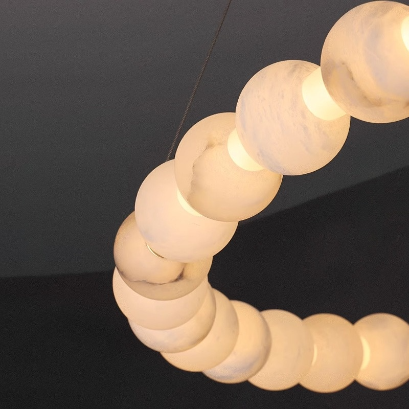 BJORN Chandelier by Lampadom - side view