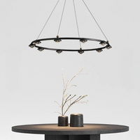 TORRES Ring Chandelier by Lampadom - angle view