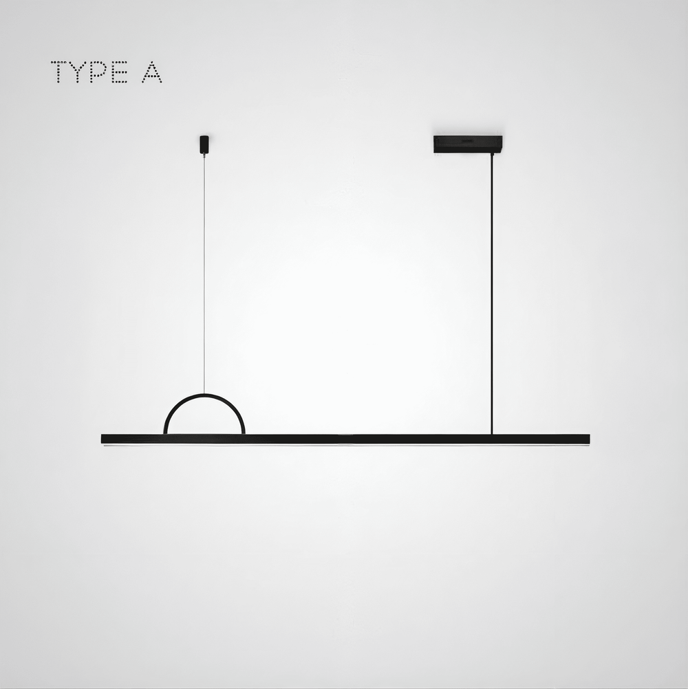 TORVID Linear Chandelier by Lampadom - ambient shot
