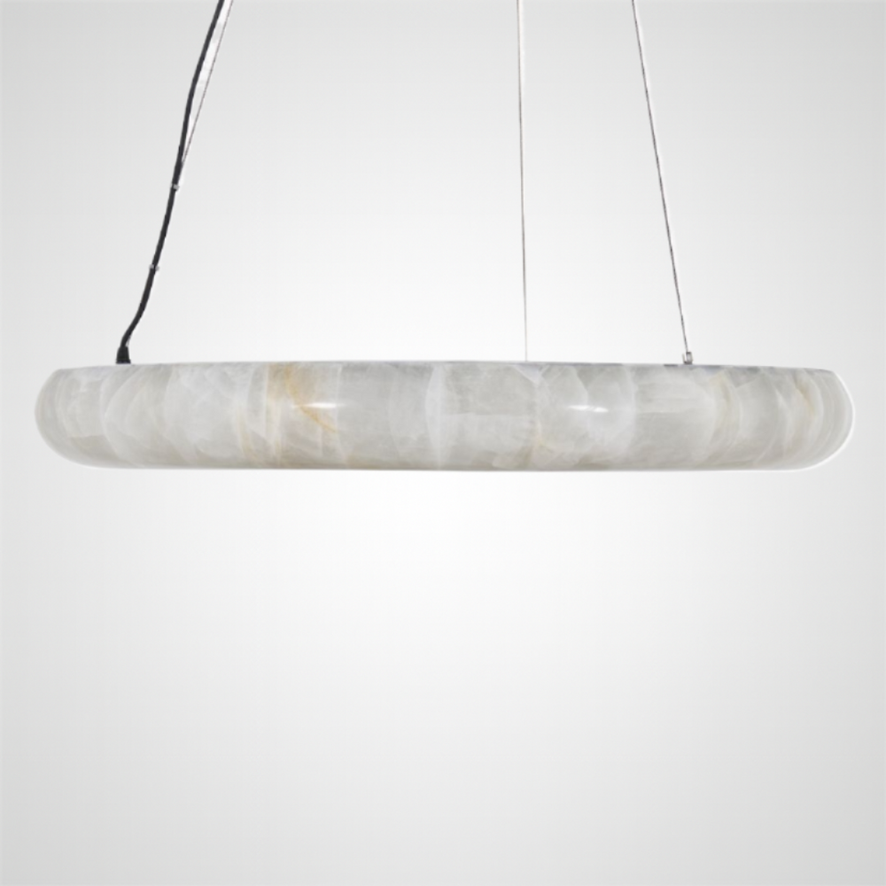 FROZEN Ring Chandelier by Lampadom - close-up