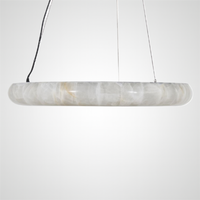 FROZEN Ring Chandelier by Lampadom - close-up