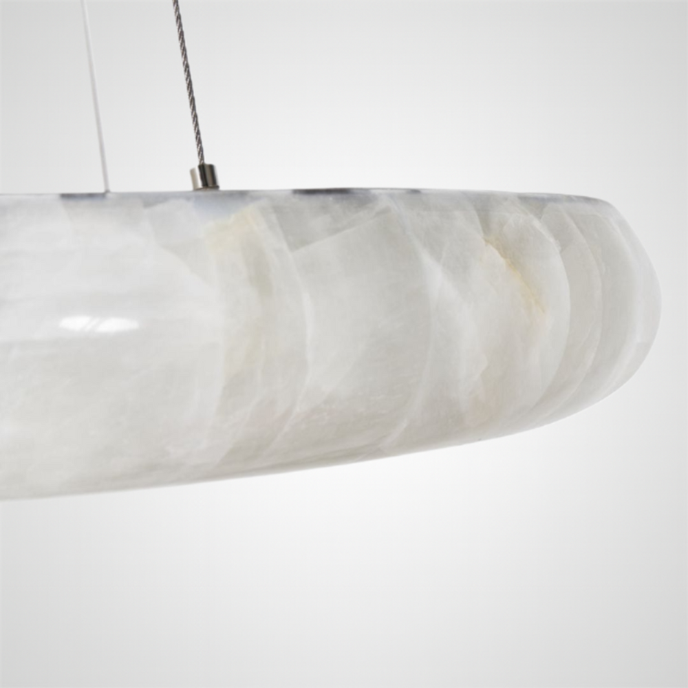 FROZEN Ring Chandelier by Lampadom - detail view