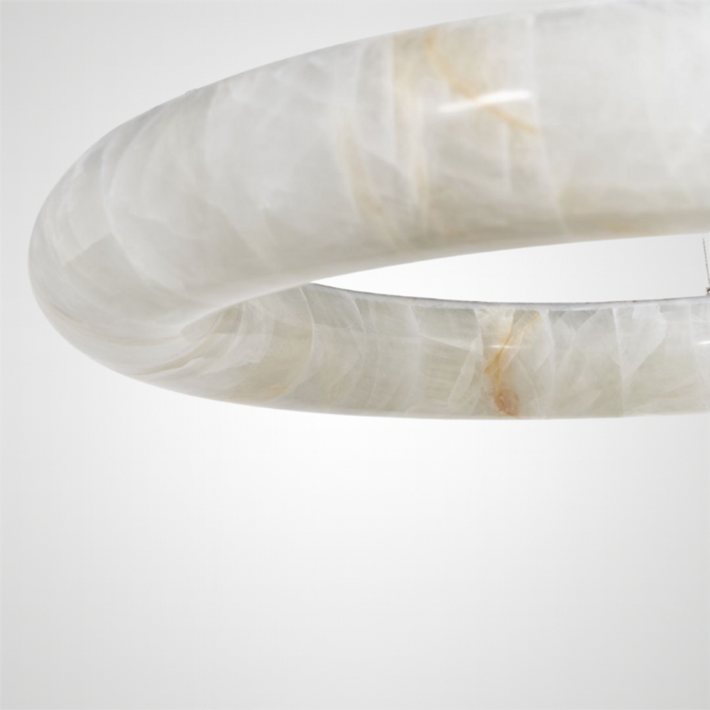 FROZEN Ring Chandelier by Lampadom - scale reference