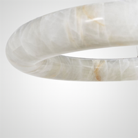 FROZEN Ring Chandelier by Lampadom - scale reference