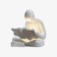Sculpture-13 Floor Lamp in Crystal by Lampadom - scale reference