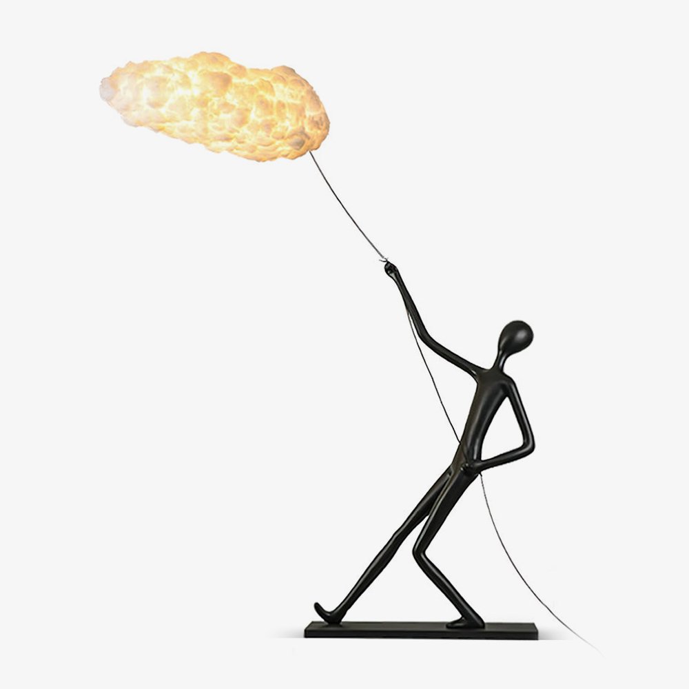 Sculpture-11 Floor Lamp by Lampadom - side view