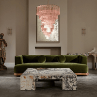 CONTESSA Chandelier by Lampadom - side view