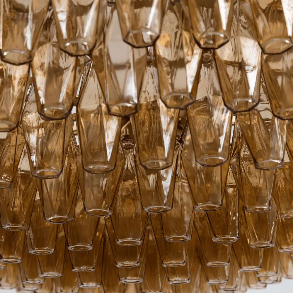 LOREDAN Linear Chandelier by Lampadom - top view