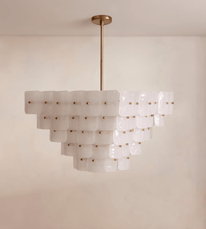 SALUTE Chandelier by Lampadom - side view