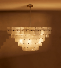 SALUTE Chandelier by Lampadom - scale reference