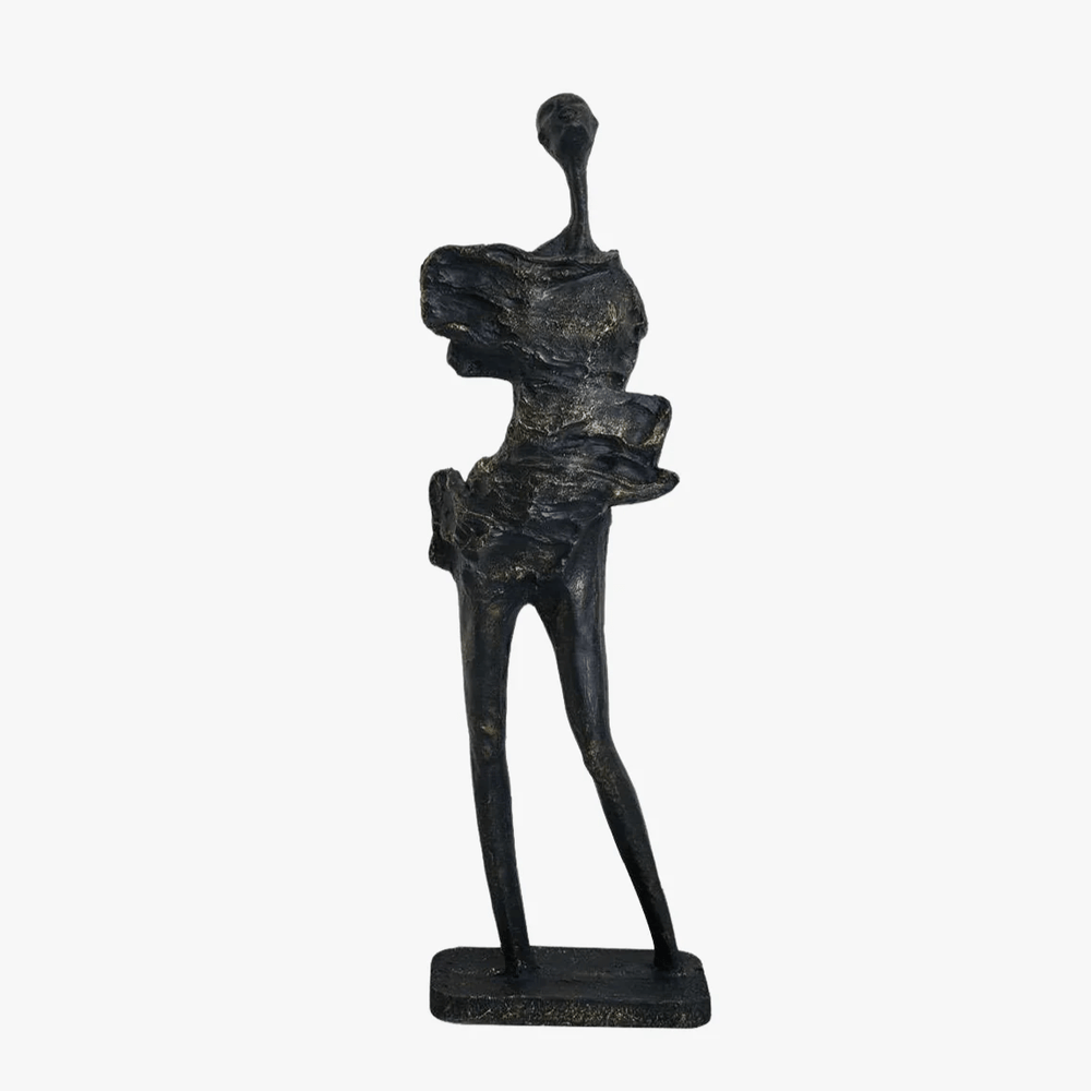 Sculpture-8 Floor Lamp in Crystal by Lampadom - side view