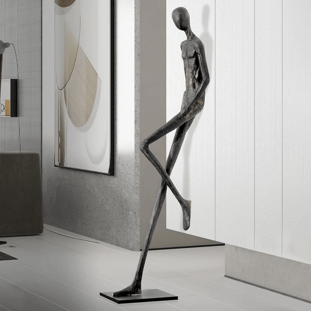 Sculpture-4 Floor Lamp in Crystal by Lampadom - close-up