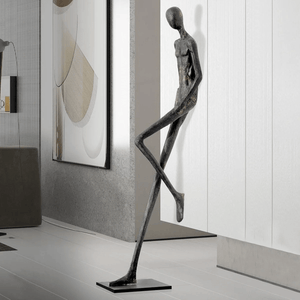 Sculpture-4 Floor Lamp in Crystal by Lampadom - close-up