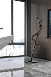 Sculpture-4 Floor Lamp in Crystal by Lampadom - view 9