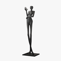 Sculpture-7 Floor Lamp in Crystal by Lampadom