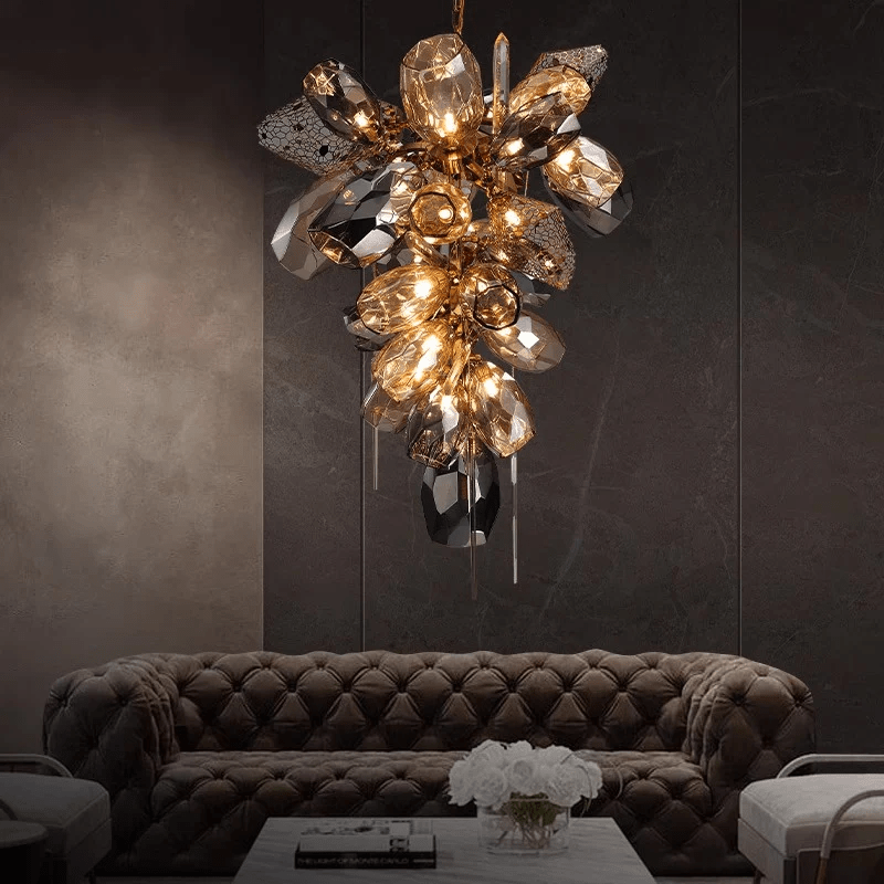PALAZZO Chandelier by Lampadom - side view