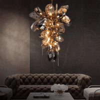 PALAZZO Chandelier by Lampadom - side view