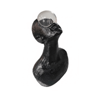 Sculpture-1 Floor Lamp in Crystal by Lampadom - ambient shot