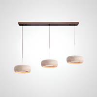 DONUT Travertine Pendant