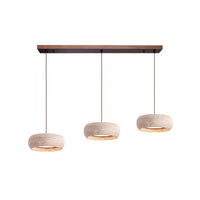 DONUT Travertine Pendant