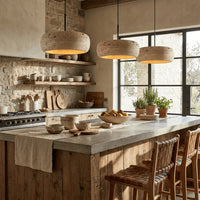 DONUT Travertine Pendant