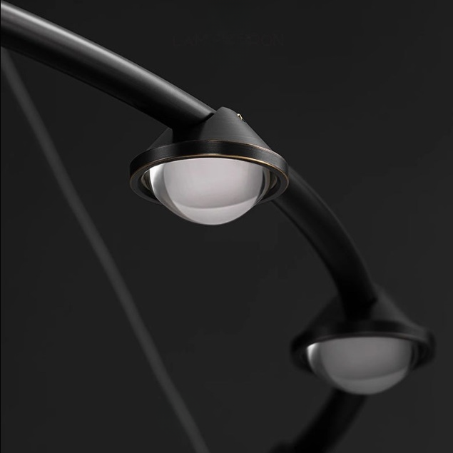 TORRES Ring Chandelier by Lampadom - detail view