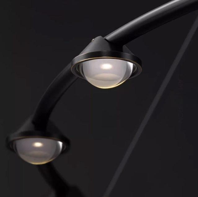 TORRES Ring Chandelier by Lampadom - scale reference