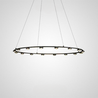 TORRES Ring Chandelier by Lampadom - close-up