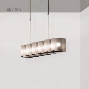 BILLA Linear Chandelier by Lampadom