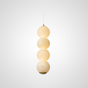 ORBIT Alabaster Pendant by Lampadom