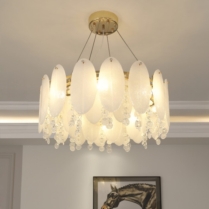 TESS Ring Chandelier by Lampadom - detail view