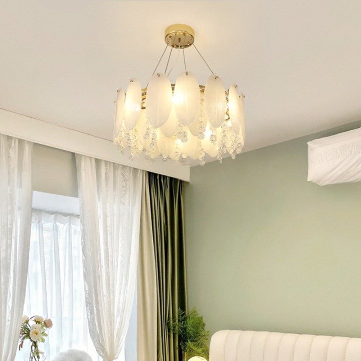 TESS Ring Chandelier by Lampadom - scale reference