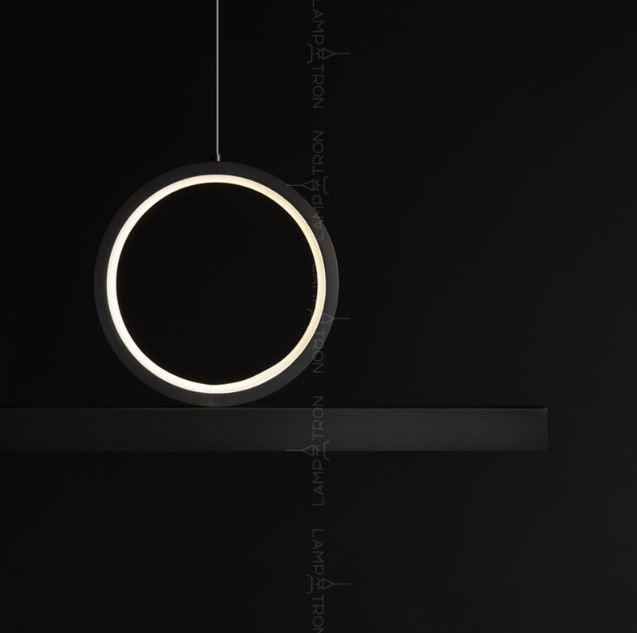 TORVID Linear Chandelier by Lampadom - ambient shot