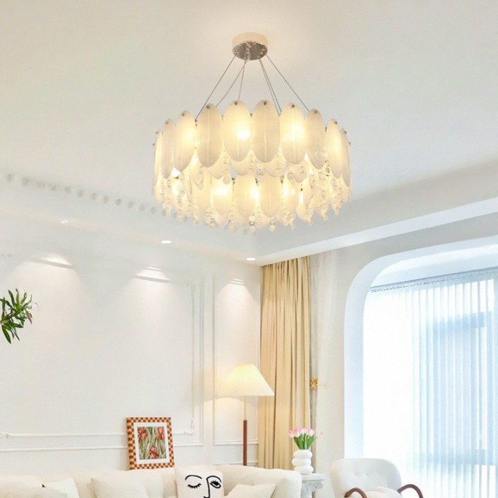 TESS Ring Chandelier by Lampadom - ambient shot