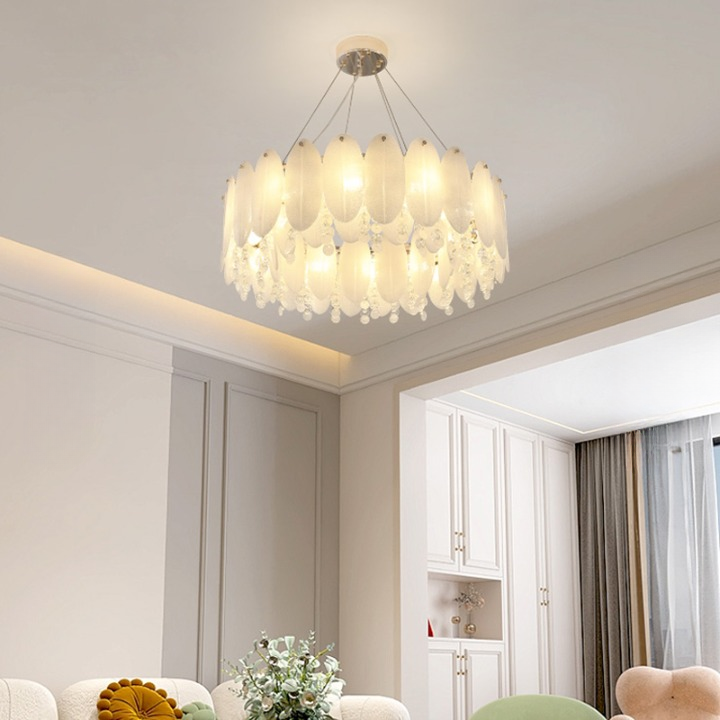 TESS Ring Chandelier by Lampadom - top view