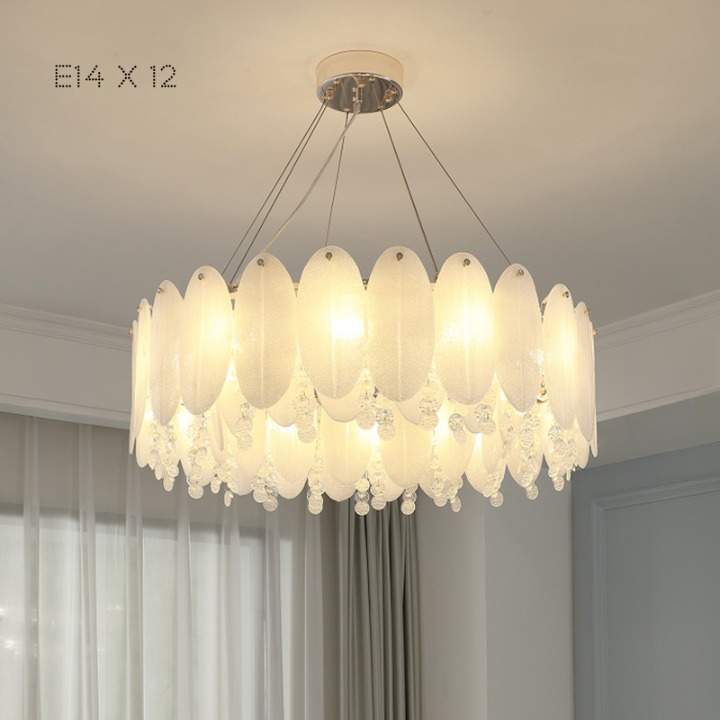 TESS Ring Chandelier by Lampadom - side view